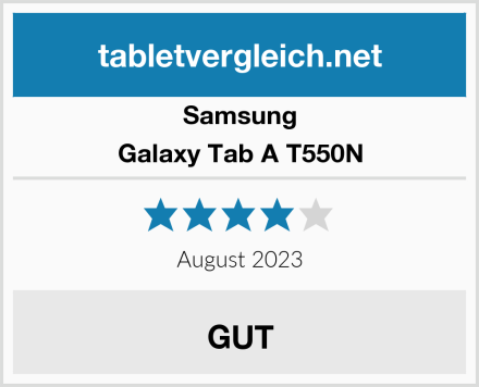 Samsung Galaxy Tab A T550N Test