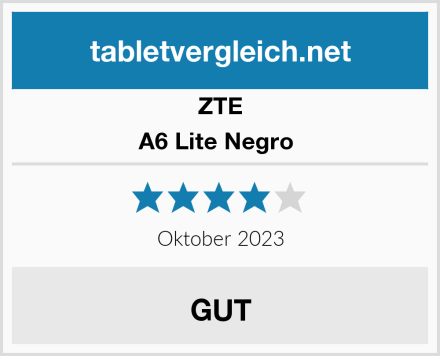 ZTE A6 Lite Negro  Test