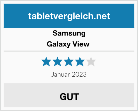 Samsung Galaxy View  Test