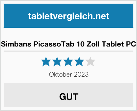  Simbans PicassoTab 10 Zoll Tablet PC Test