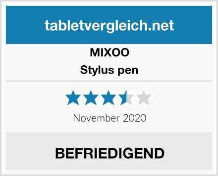 MIXOO Stylus pen Test