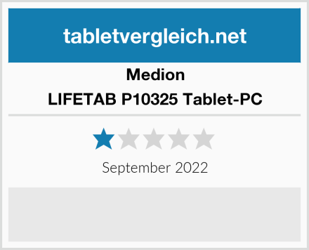 Medion LIFETAB P10325 Tablet-PC Test