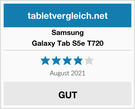 Samsung Galaxy Tab S5e T720 Test