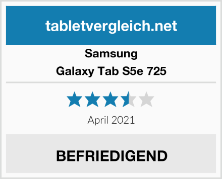 Samsung Galaxy Tab S5e 725 Test