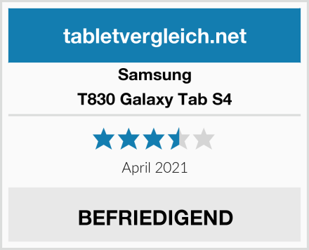 Samsung T830 Galaxy Tab S4 Test