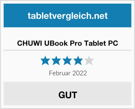  CHUWI UBook Pro Tablet PC Test