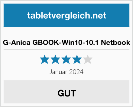  G-Anica GBOOK-Win10-10.1 Netbook Test