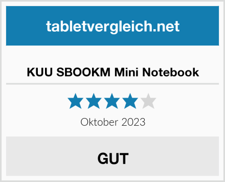  KUU SBOOKM Mini Notebook Test