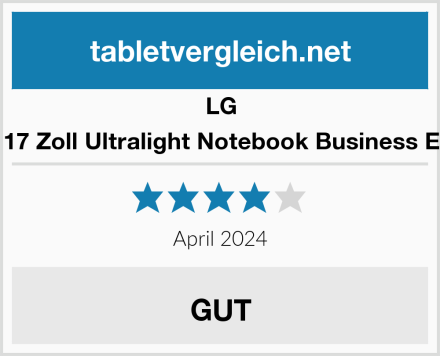 LG gram 17 Zoll Ultralight Notebook Business Edition Test