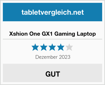  Xshion One GX1 Gaming Laptop Test