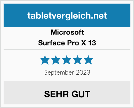 Microsoft Surface Pro X 13 Test