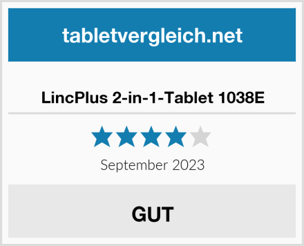  LincPlus 2-in-1-Tablet 1038E Test