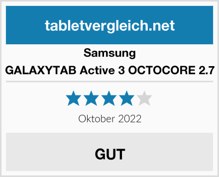 Samsung GALAXYTAB Active 3 OCTOCORE 2.7 Test